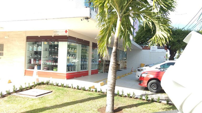 OCB501. Funcional, até 4 pessoas. No Cabo Branco.