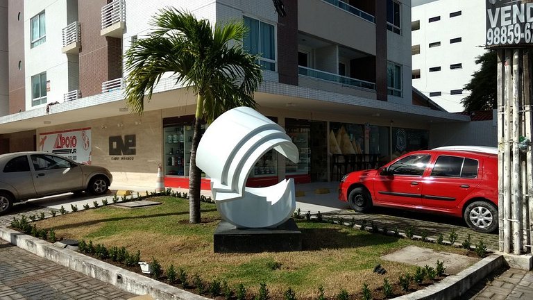 OCB111 Apartamento Extra. 1Q, 5p. A 50 m. da praia do Cabo B
