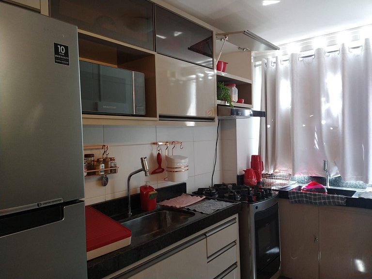 OCB111 Apartamento Extra. 1Q, 5p. A 50 m. da praia do Cabo B