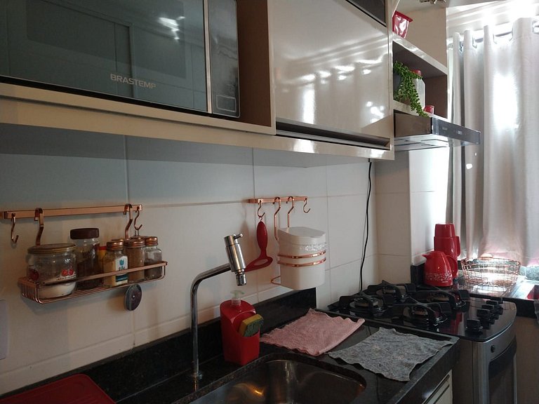 OCB111 Apartamento Extra. 1Q, 5p. A 50 m. da praia do Cabo B