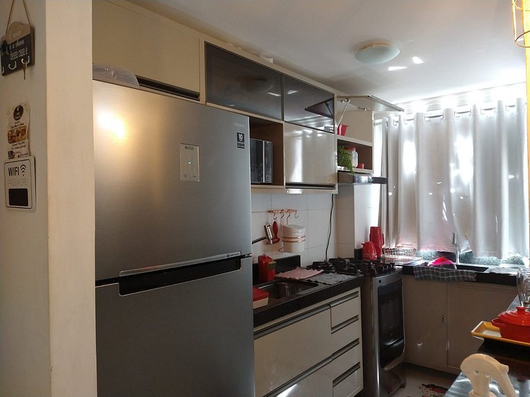 OCB111 Apartamento Extra. 1Q, 5p. A 50 m. da praia do Cabo B