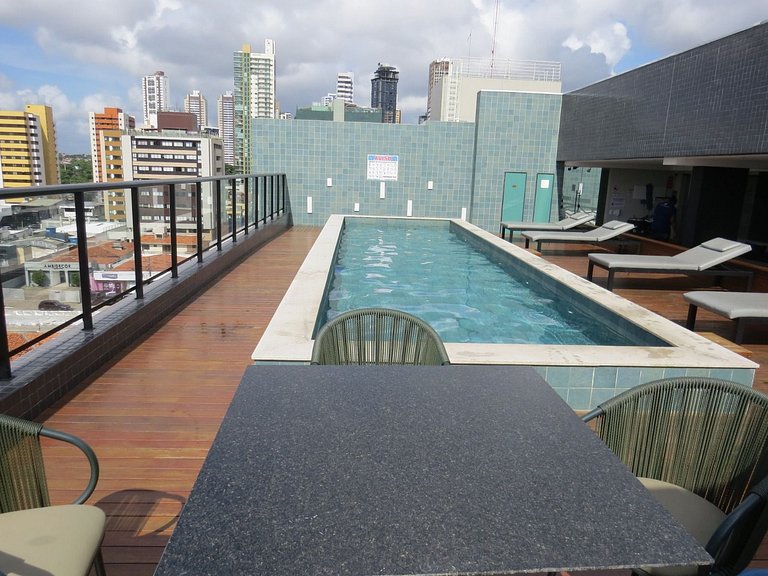 OCE509. Excelente, luxo, no Cabo Branco. João Pessoa.