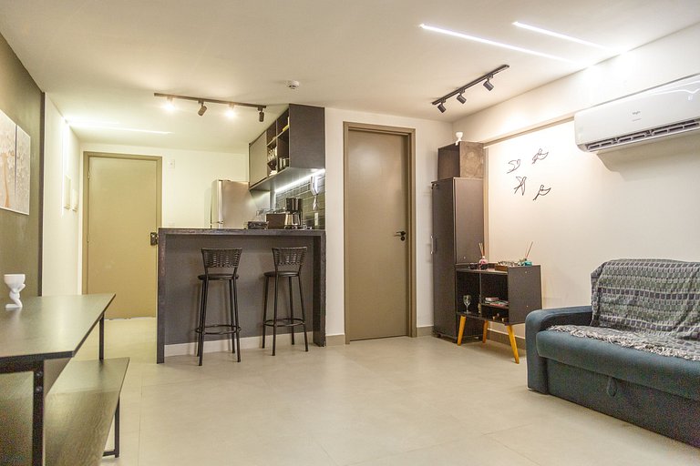 FM20 - Maravilhoso Flat no Cabo Branco