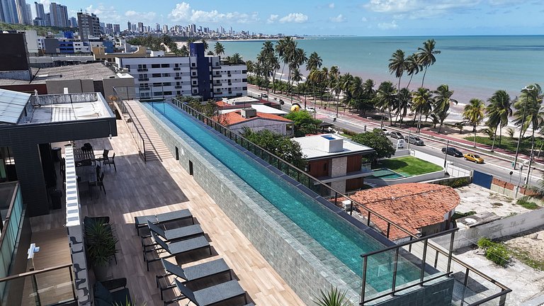 FM20 - Maravilhoso Flat no Cabo Branco
