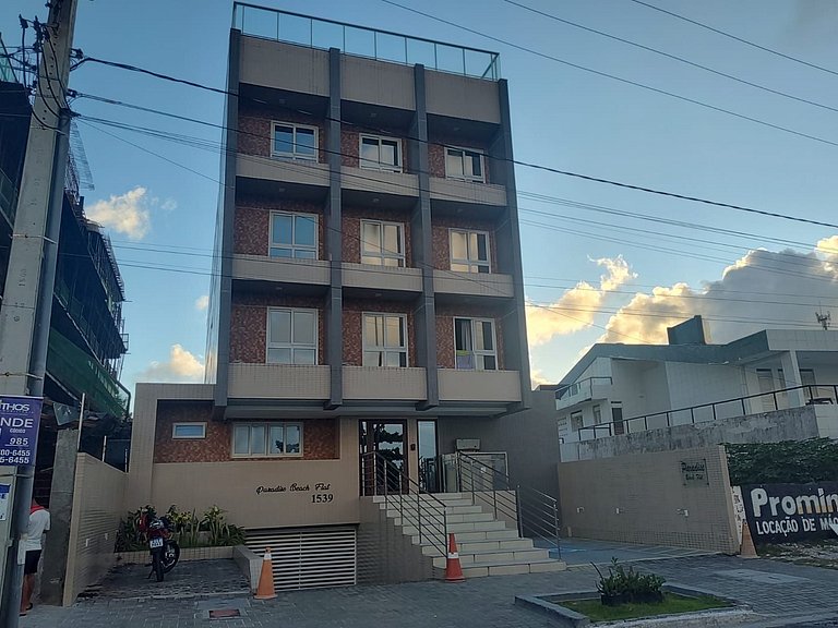Excelente Flat Frente Mar no Bessa