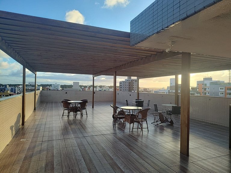 Excelente Flat Frente Mar no Bessa