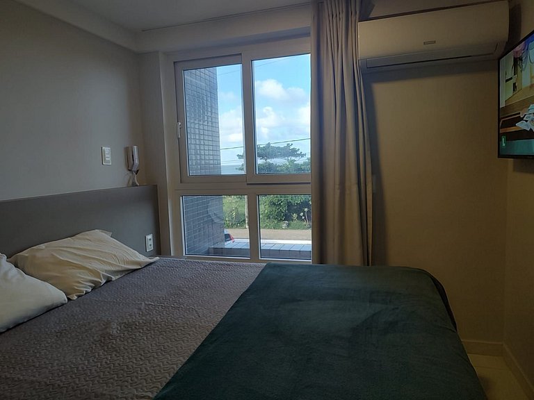 Excelente Flat Frente Mar no Bessa
