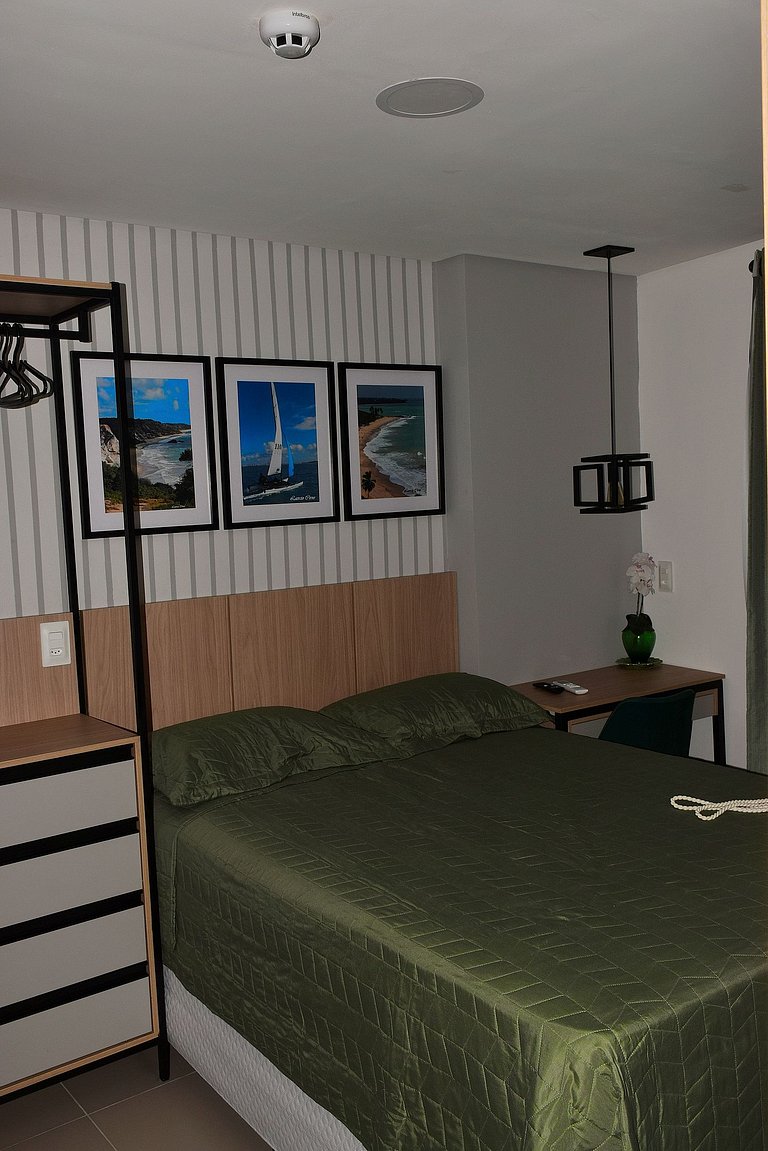 OCE509 Flat NOVO Praia Cabo Branco. João Pessoa