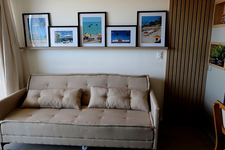 OCE509. Excelente, luxo, no Cabo Branco. João Pessoa.