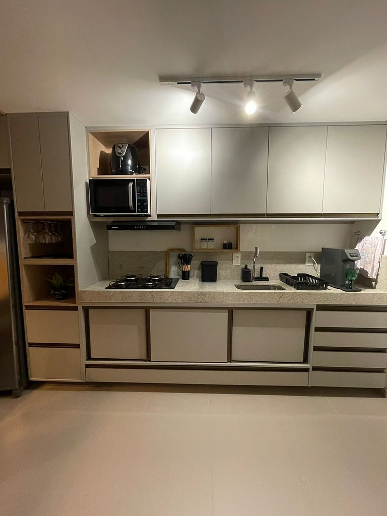 OCE509 Flat NOVO Praia Cabo Branco. João Pessoa