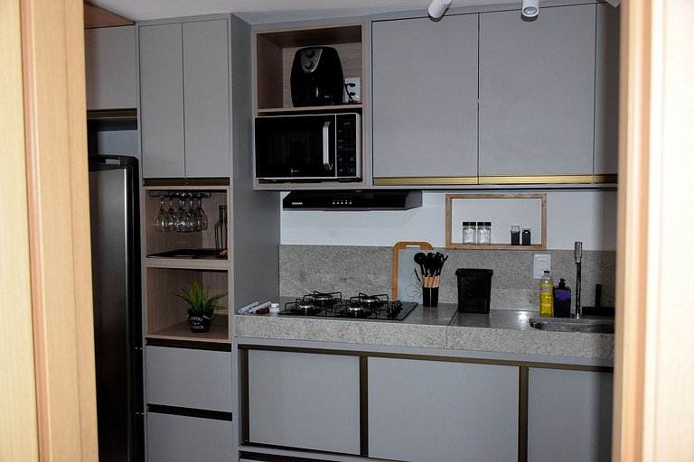 OCE509 Flat NOVO Praia Cabo Branco. João Pessoa