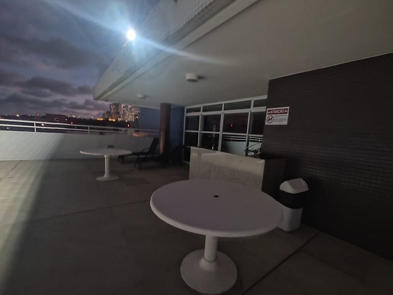 ATL302 a 50 m da praia do Cabo Branco. 2q até 7pax