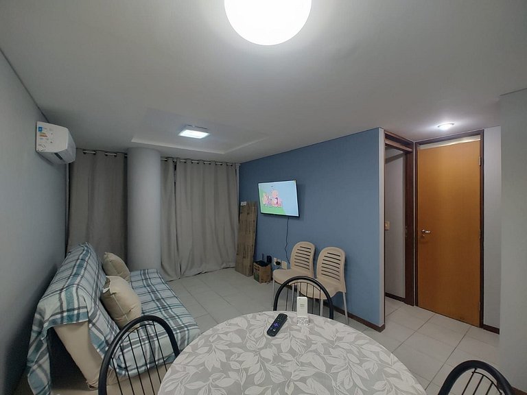 ATL302 a 50 m da praia do Cabo Branco. 2q até 7pax